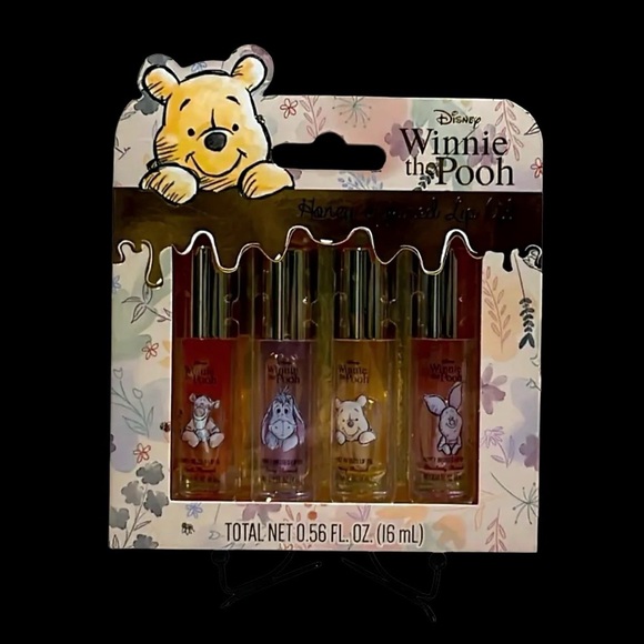 Taste Beauty Other - Disney Winnie the Pooh 4 Piece Honey Infused Lip Oil Set
